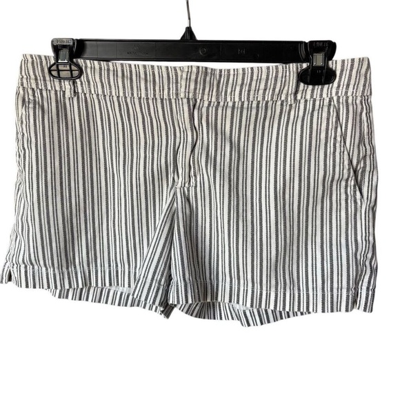 New York & Company Pants - NY & Co Women's Striped Shorts Size 8 Multicolor Casual Summer